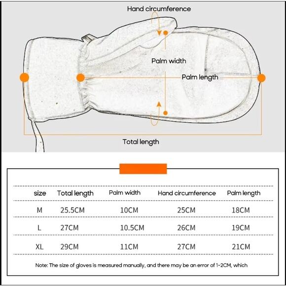 Winter Skiing Mittens Gloves Waterproof Snowboarding TouchScreen Thick Men Women - Picture 2 of 7